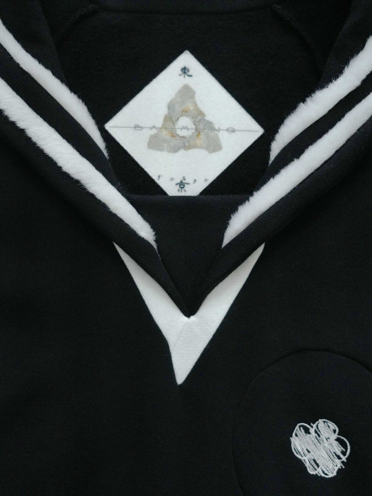 Big Sailor Sweater - Black