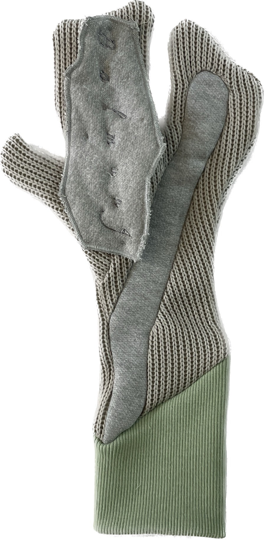 Knit gloves - Green