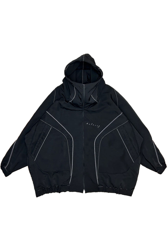 ハイネックビッグパーカー - Black – BALMUNG