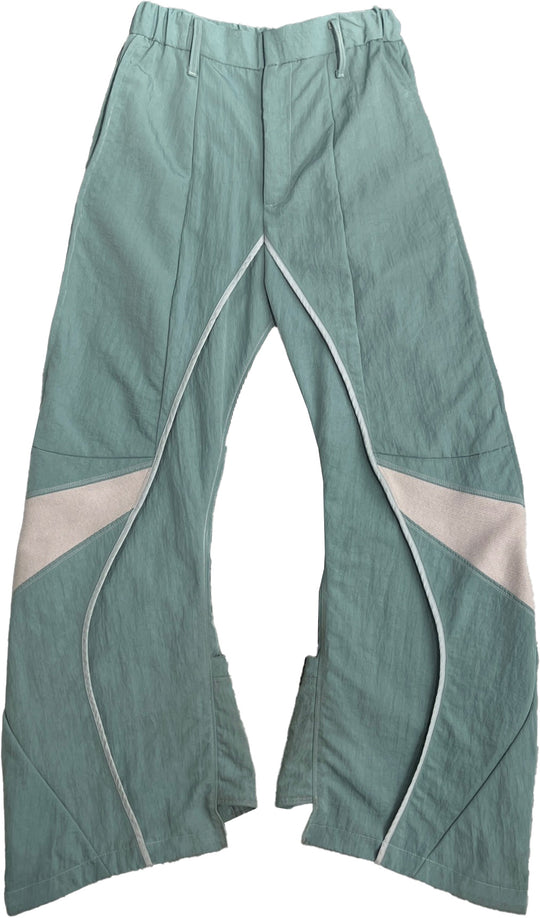 Curved Pants - Grey