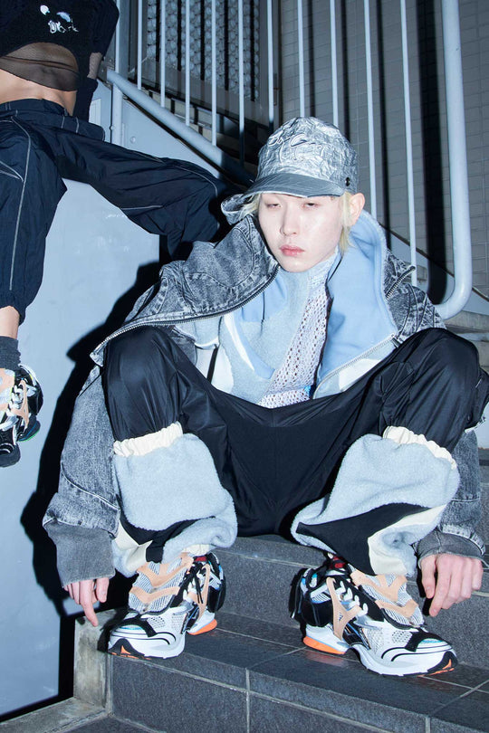 ボアレッグカバー - Grey