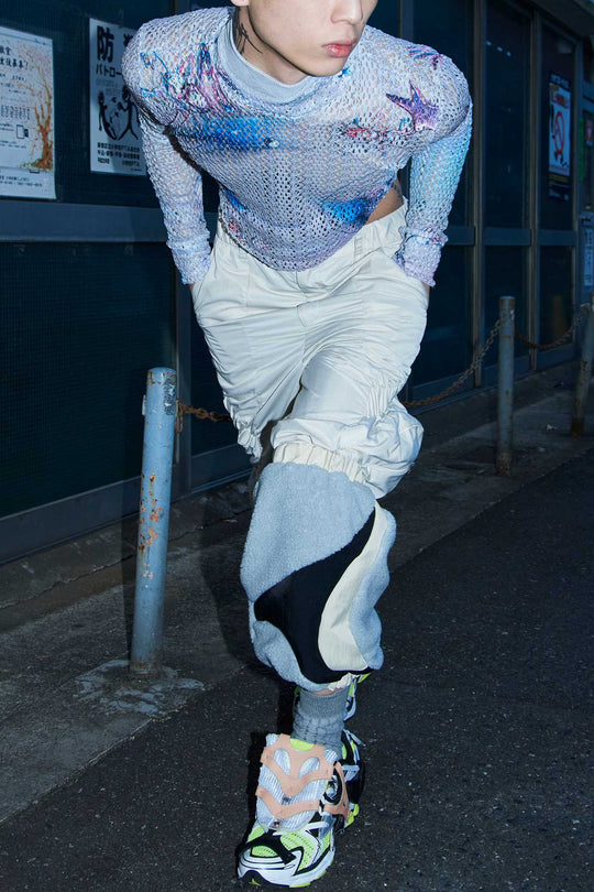 ボアレッグカバー - Grey