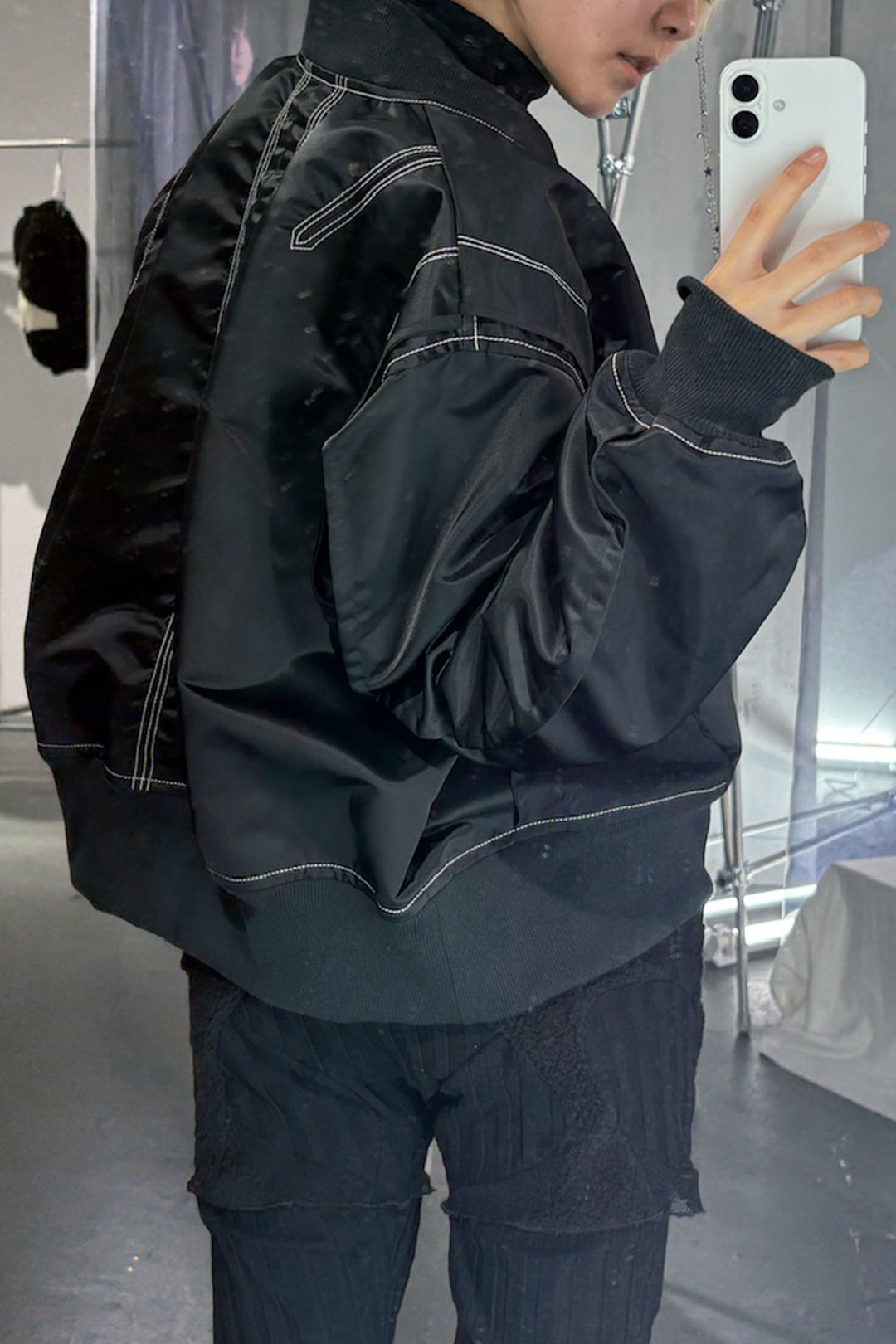 重ねポケットMA-1 - Black