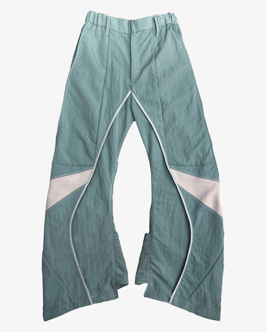 Curved Pants - Grey