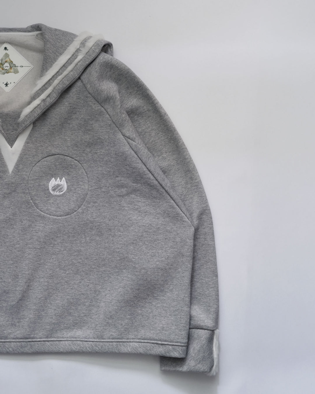 Big Sailor Sweater - Grey