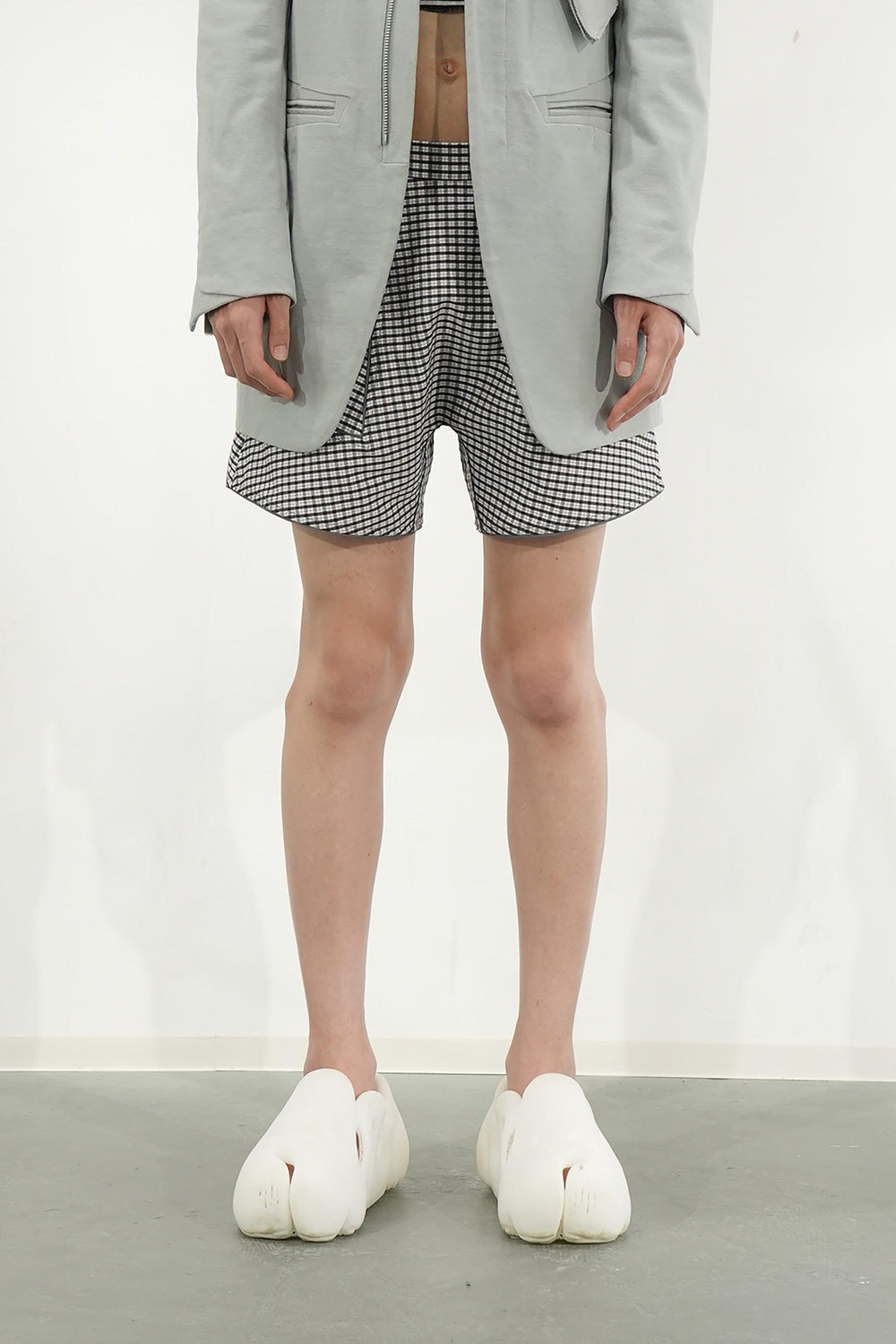 Flat Shorts - Check