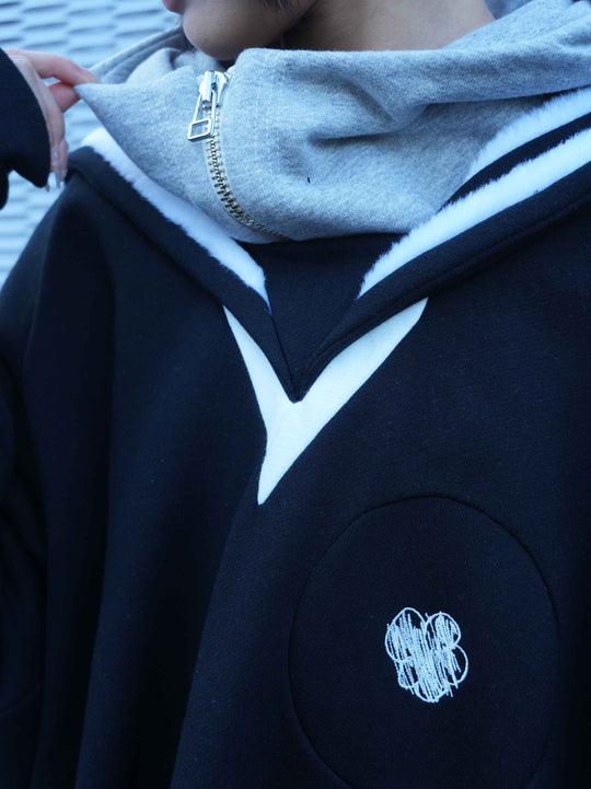 Big Sailor Sweater - Black