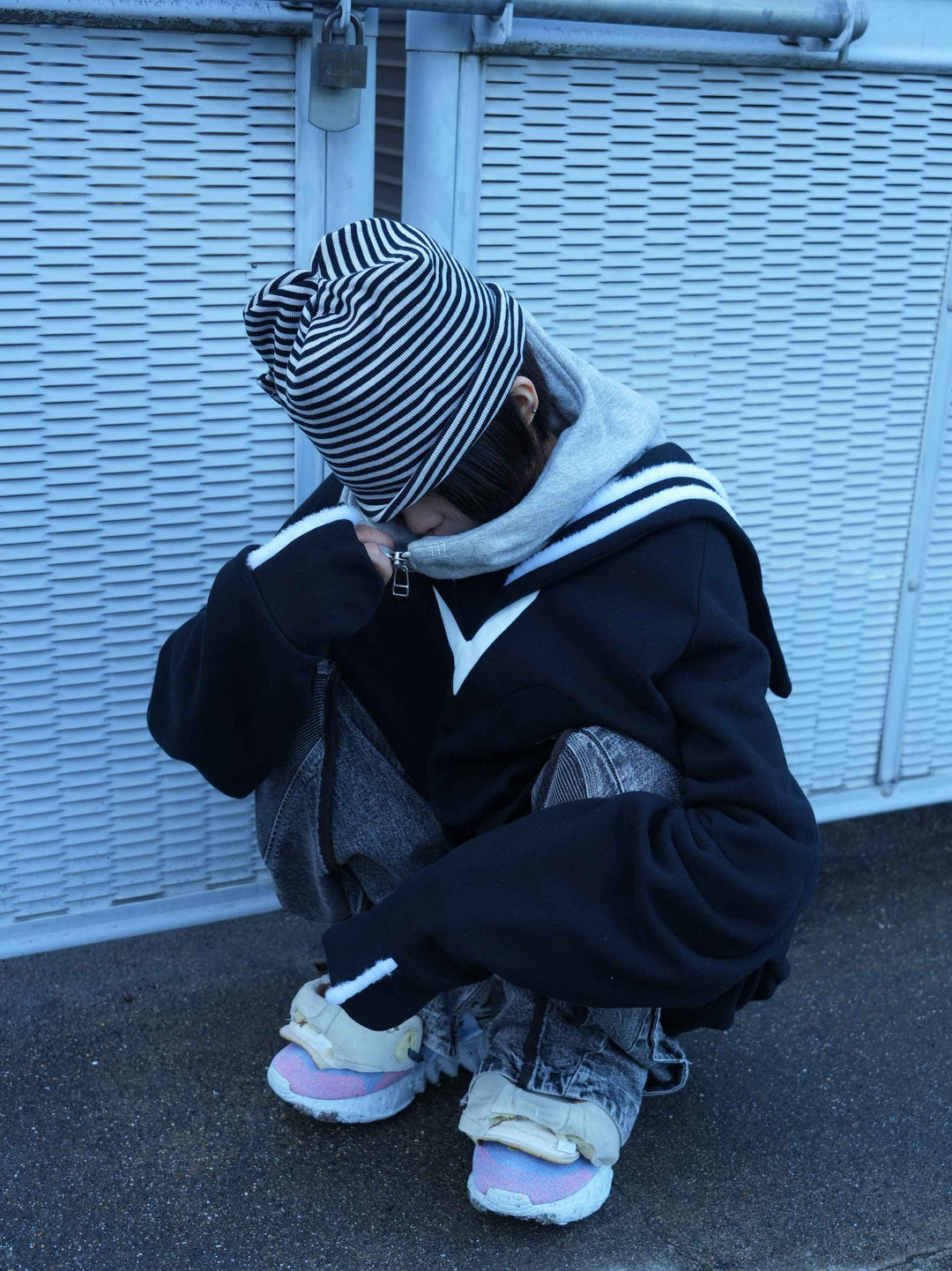 Big Sailor Sweater - Black
