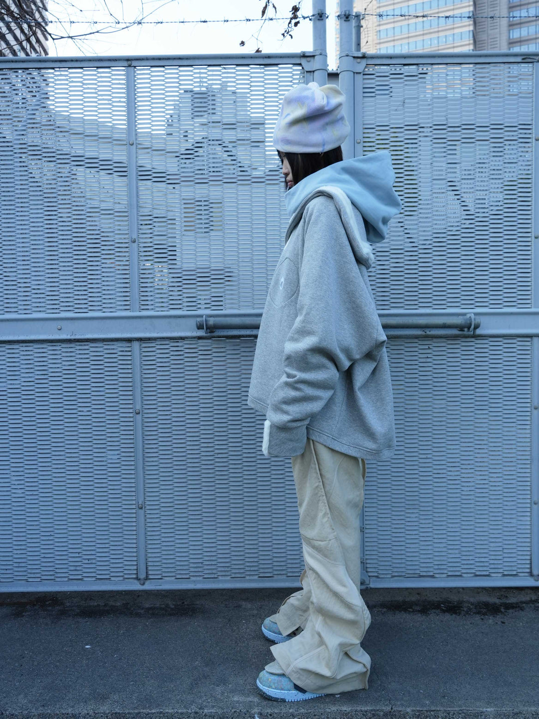 Big Sailor Sweater - Grey