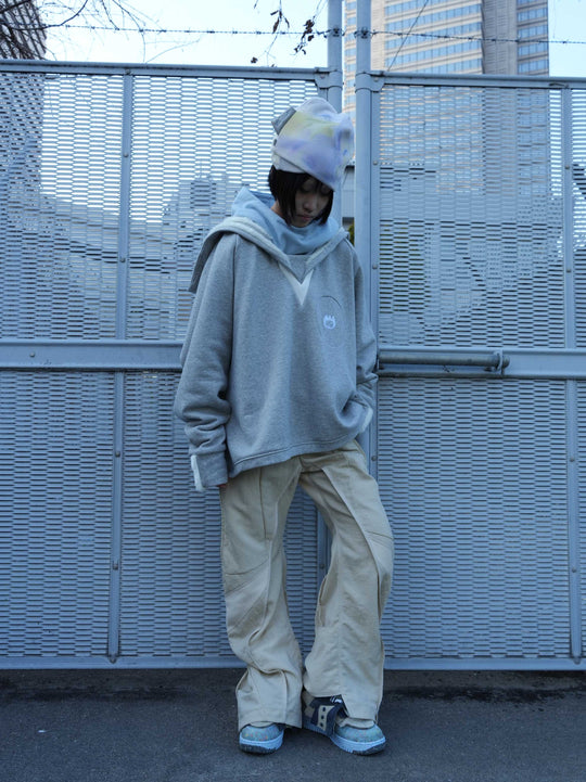 Big Sailor Sweater - Grey