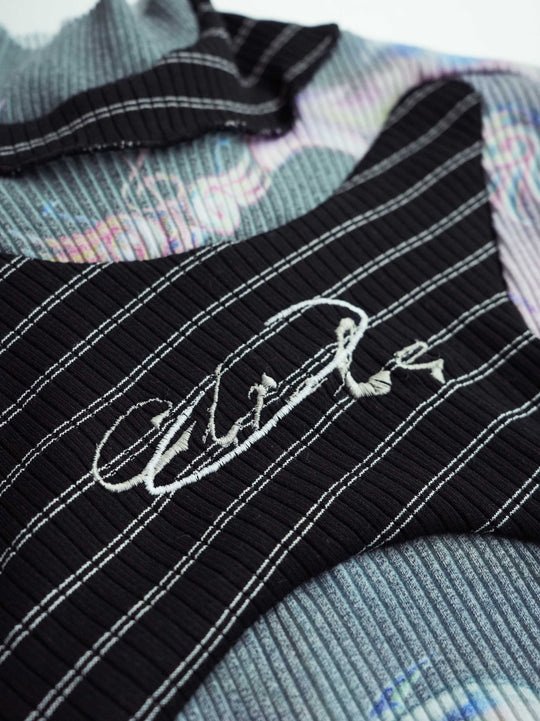 Limited / Graphic Short Top - Black/Black