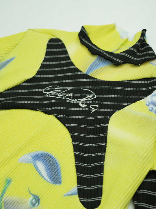 Limited / Graphic Short Top - Black/Yellow