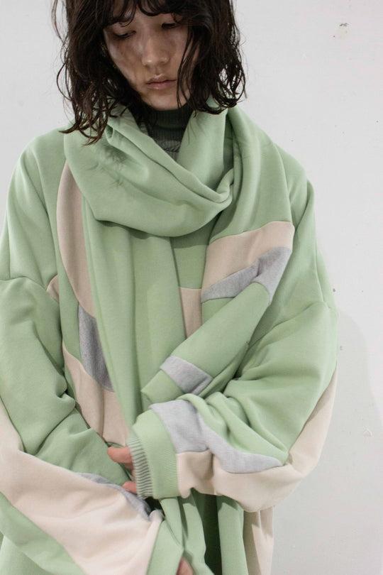 FLOW sweat scarf - Green