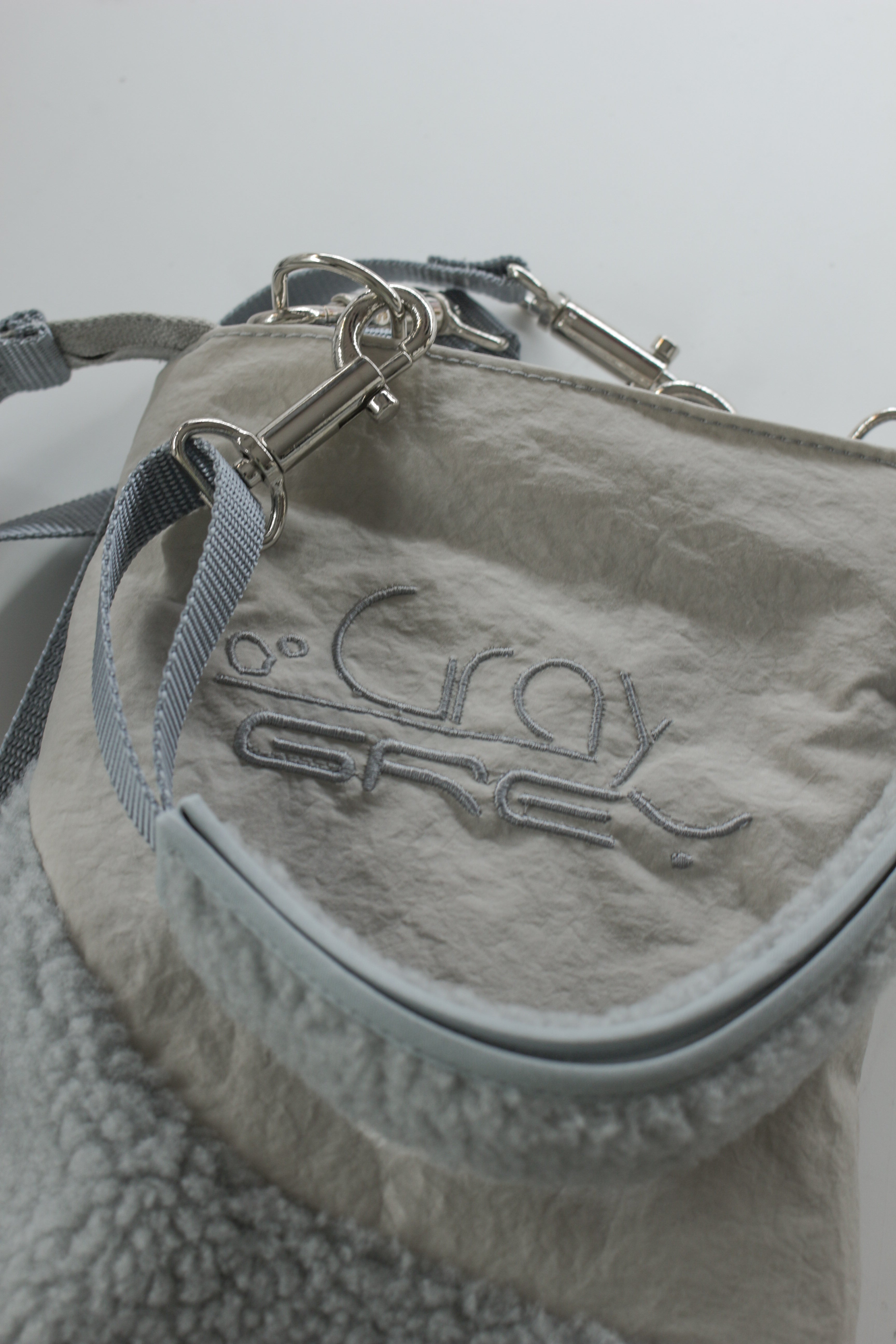 Shoulder Bag- Grey – BALMUNG