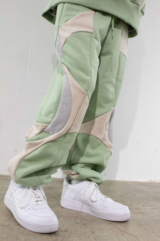 FLOW sweat pants - Green