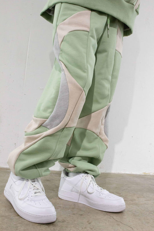 FLOW sweat pants - Green