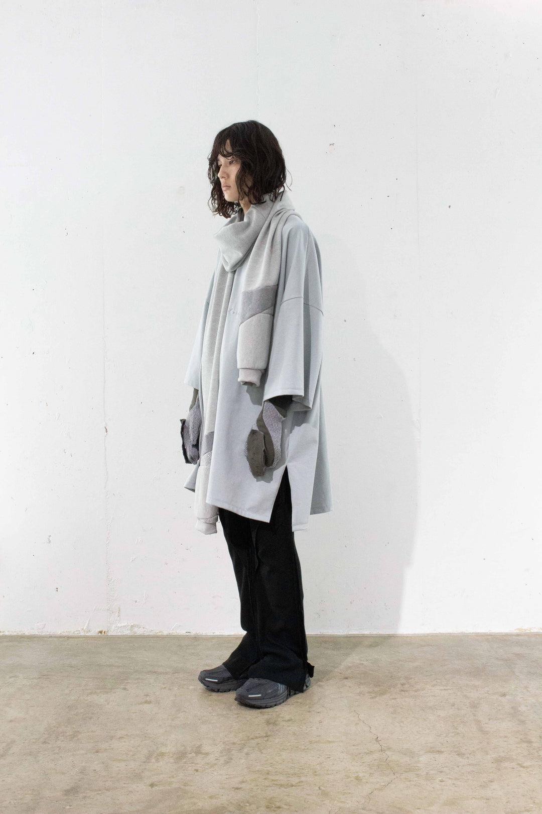 FLOW sweat scarf - Grey