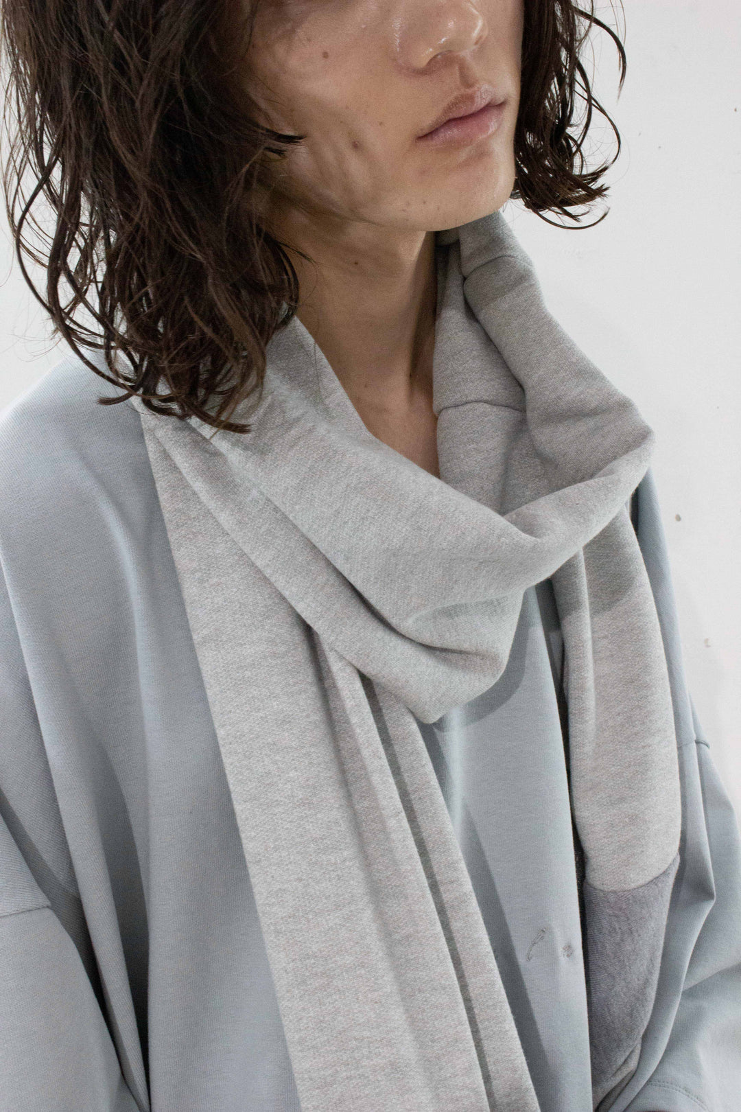 FLOW sweat scarf - Grey