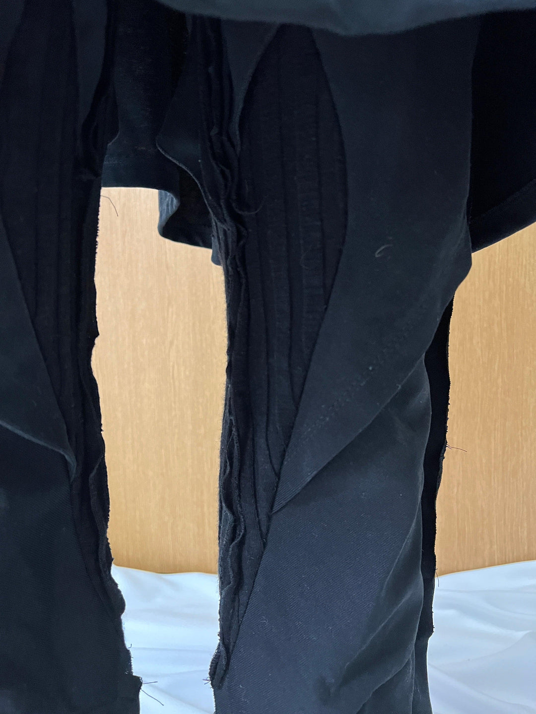 Double Slit Pants - Black 