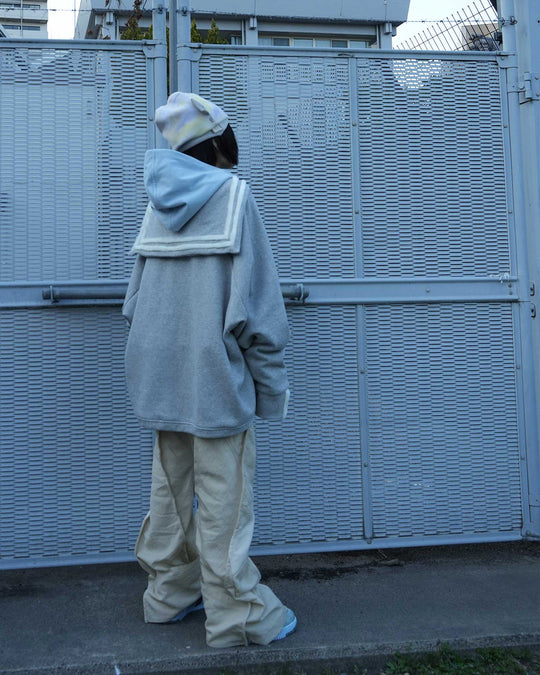 Big Sailor Sweater - Grey
