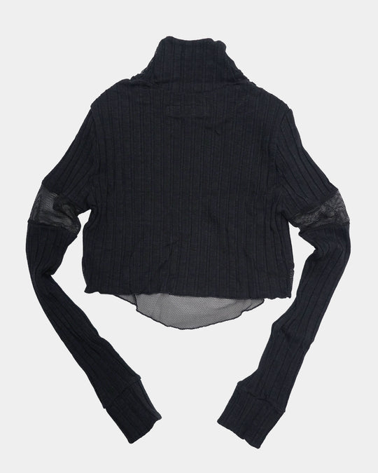 Boa Switched Short Top - Black