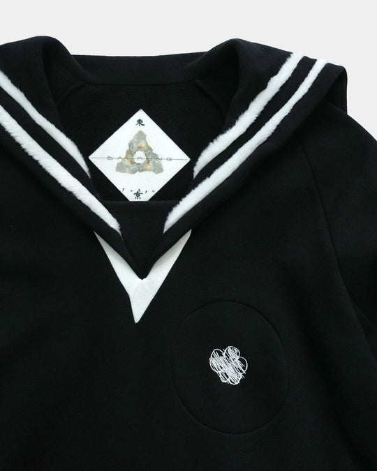 Big Sailor Sweater - Black