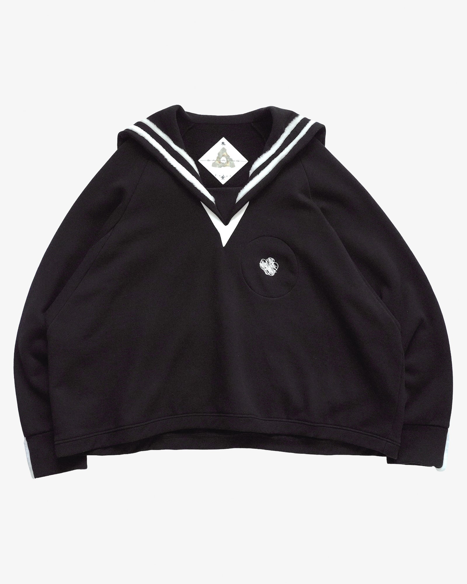 BALMUNG セーラースウェット 黒 Big Sailor Sweater - Black – BALMUNG