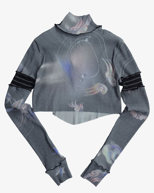 Limited / Graphic Short Top - Black/Black