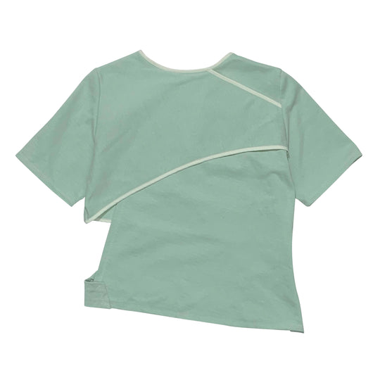 Cross short T-shirt - Pale Green