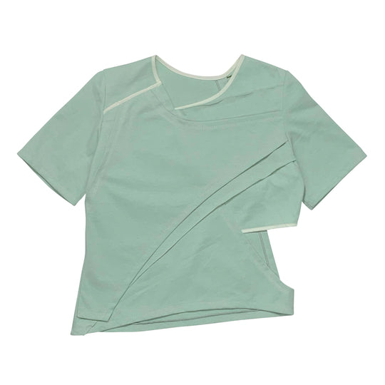 Cross short T-shirt - Pale Green