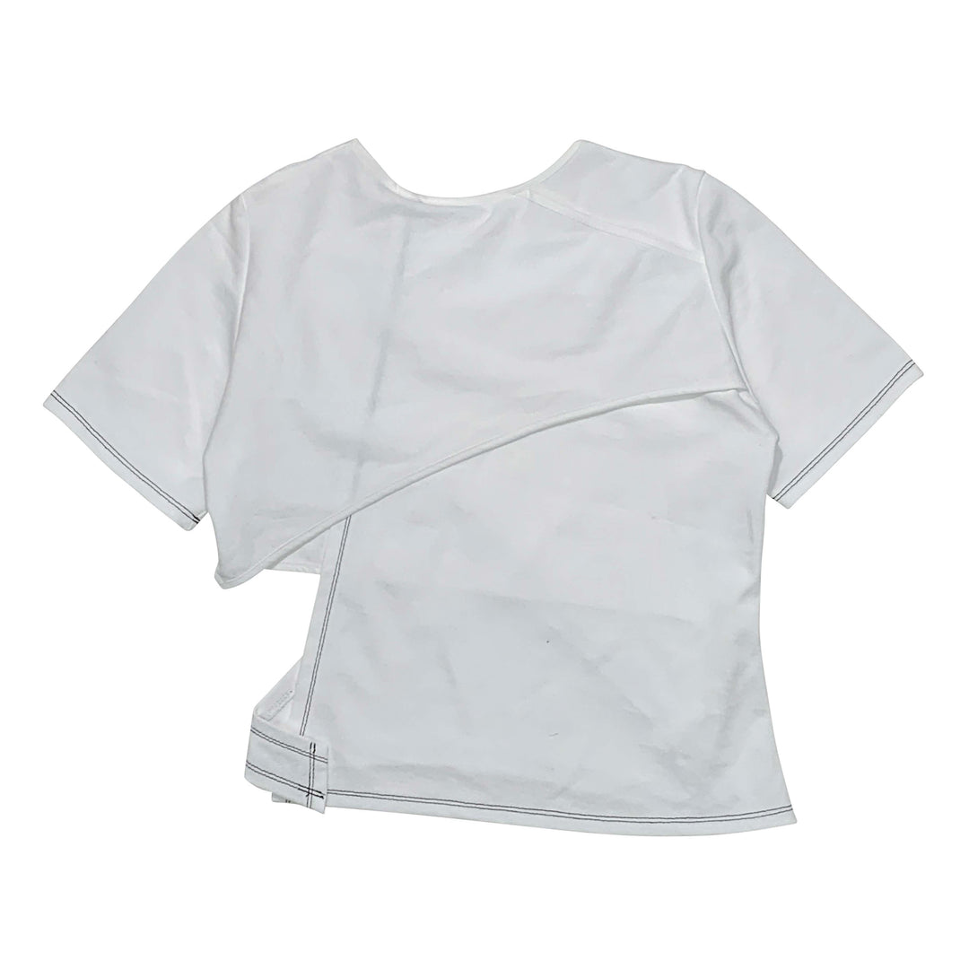 Cross short T-shirt - White