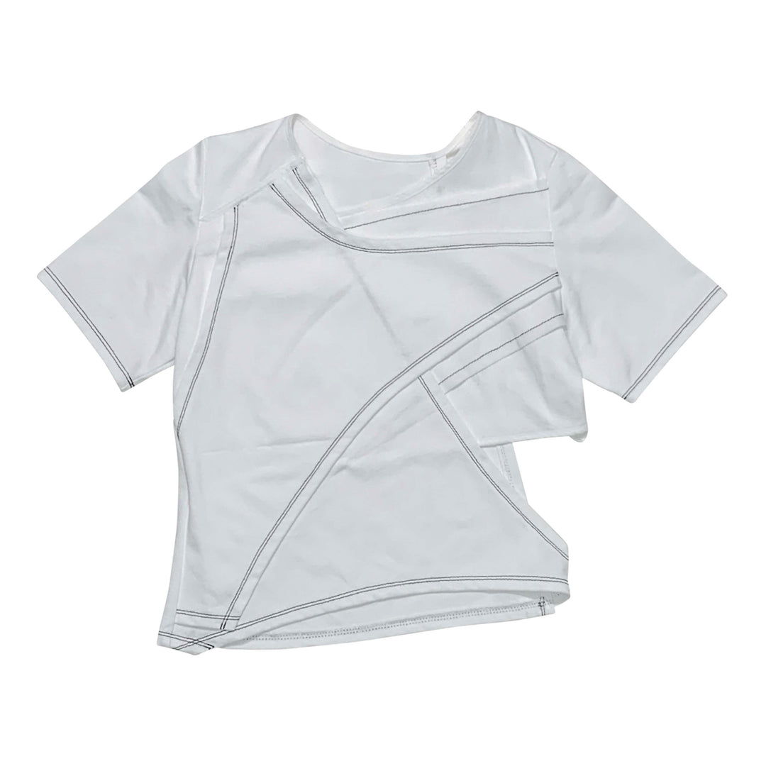 Cross short T-shirt - White