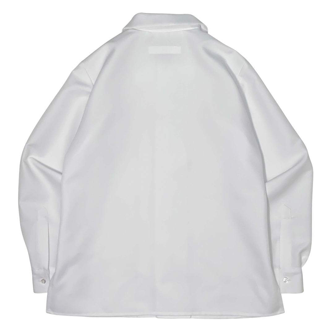 "FORM" shirt  (Long Sleeve) - White