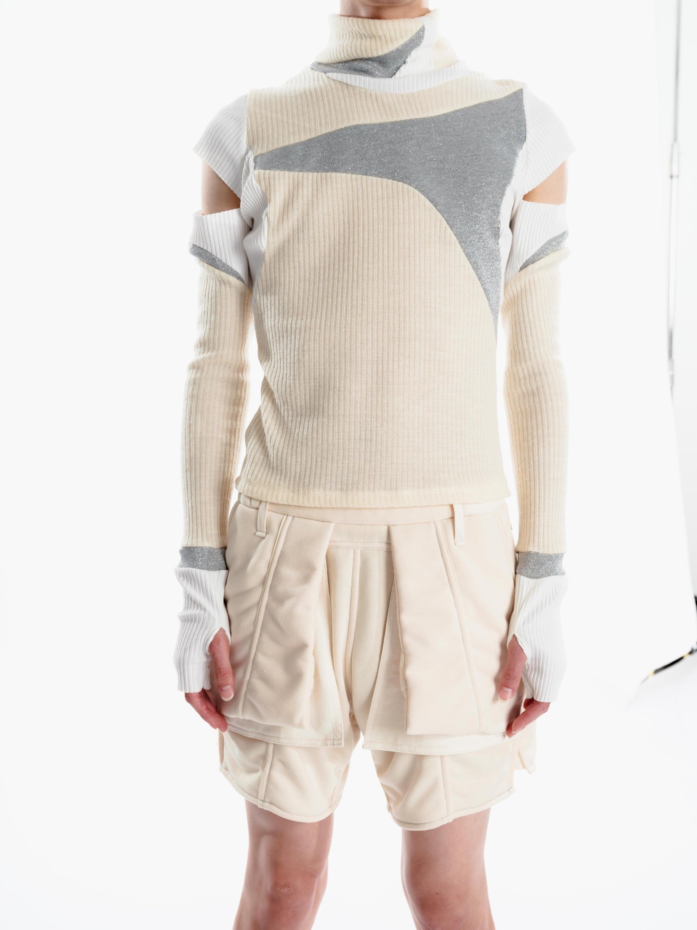 balmung スウェットダブルショーツ スウェットダブルショーツ - アイボリー – BALMUNG