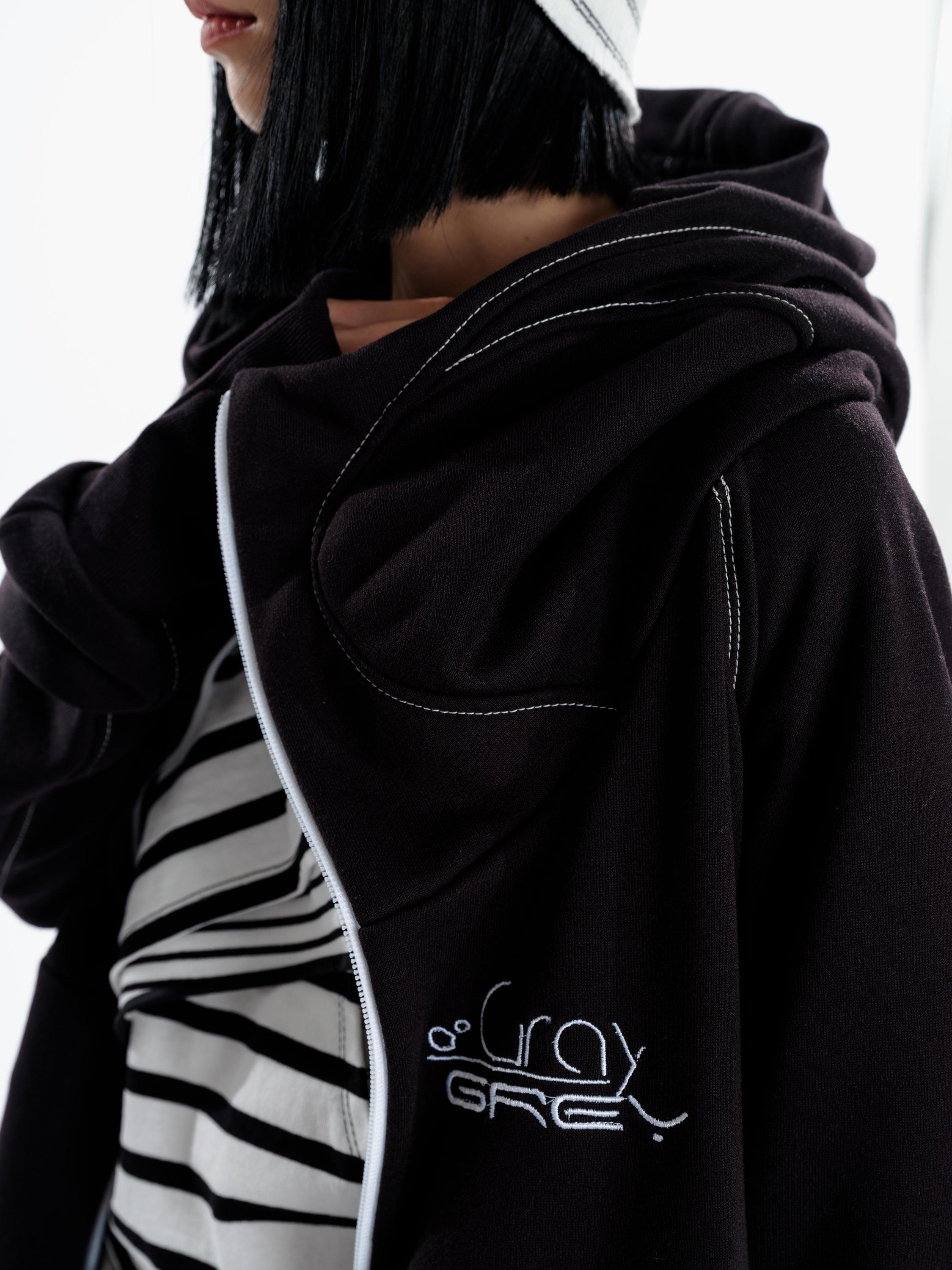 ムーンハイネックパーカー - ブラック – BALMUNG