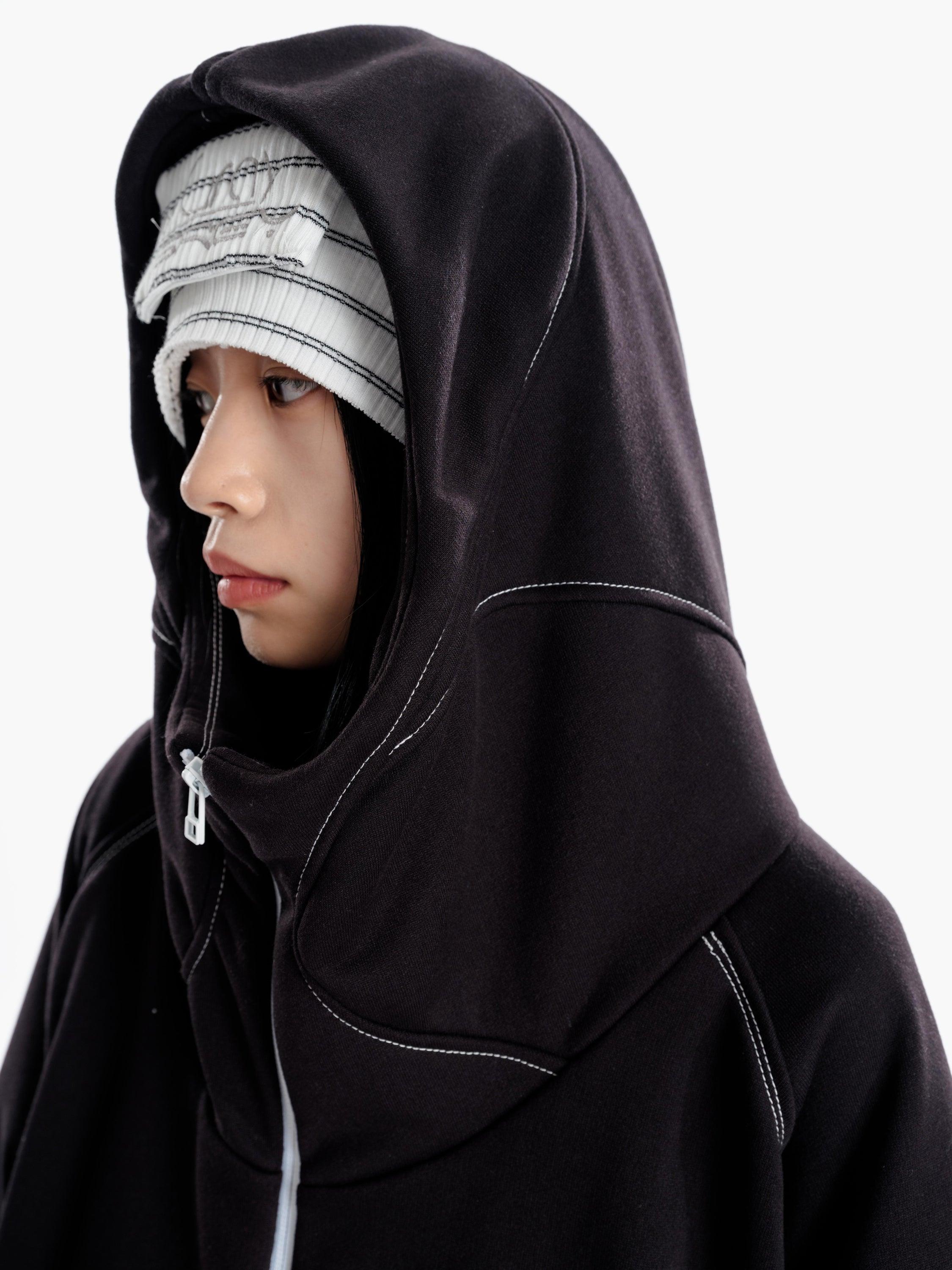 ムーンハイネックパーカー - ブラック – BALMUNG