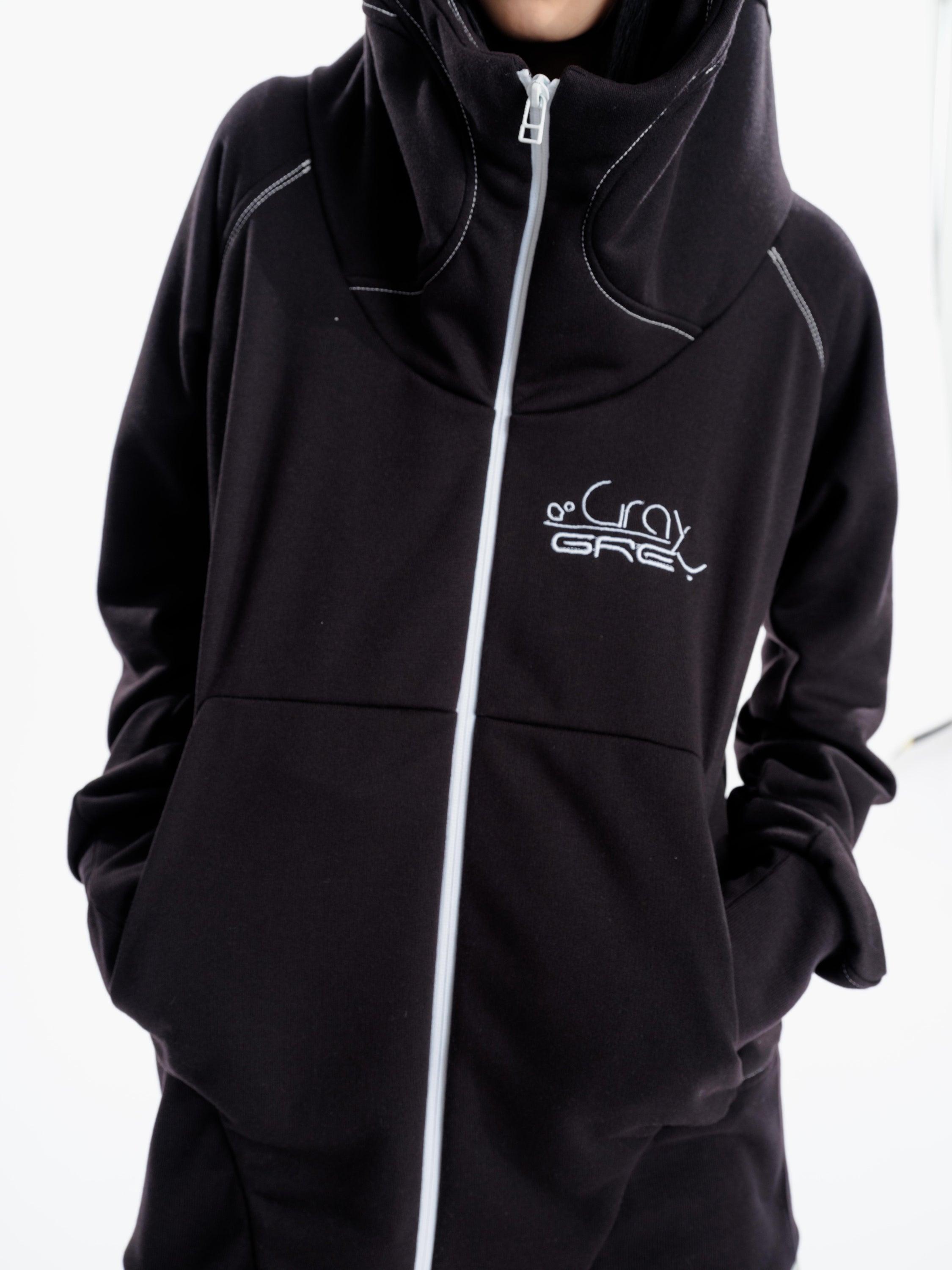 ムーンハイネックパーカー - ブラック – BALMUNG