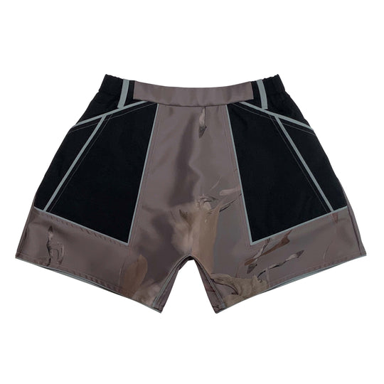 Graphic shorts - Soil Brown