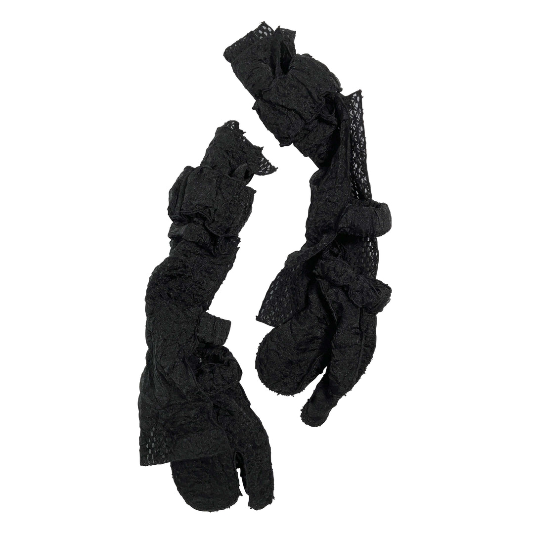 Botanic lace gloves - Black