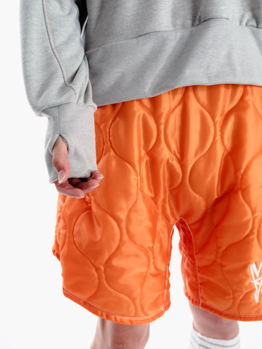 quilted shorts