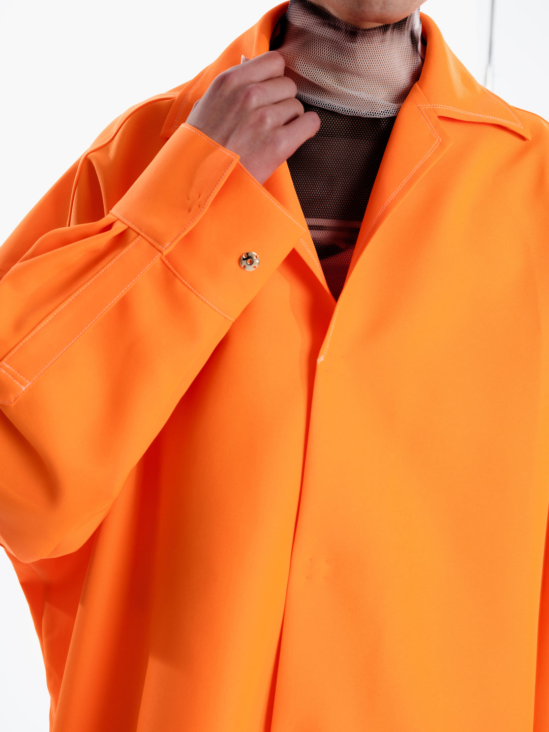 "FORM" Big Shirt - Orange