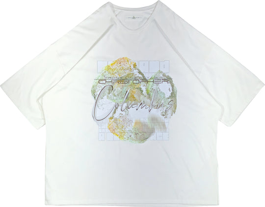 プリントビッグTシャツ - ホワイト
