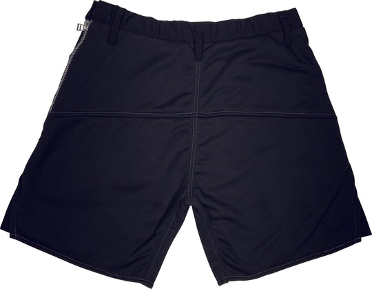 Sweat double shorts - black