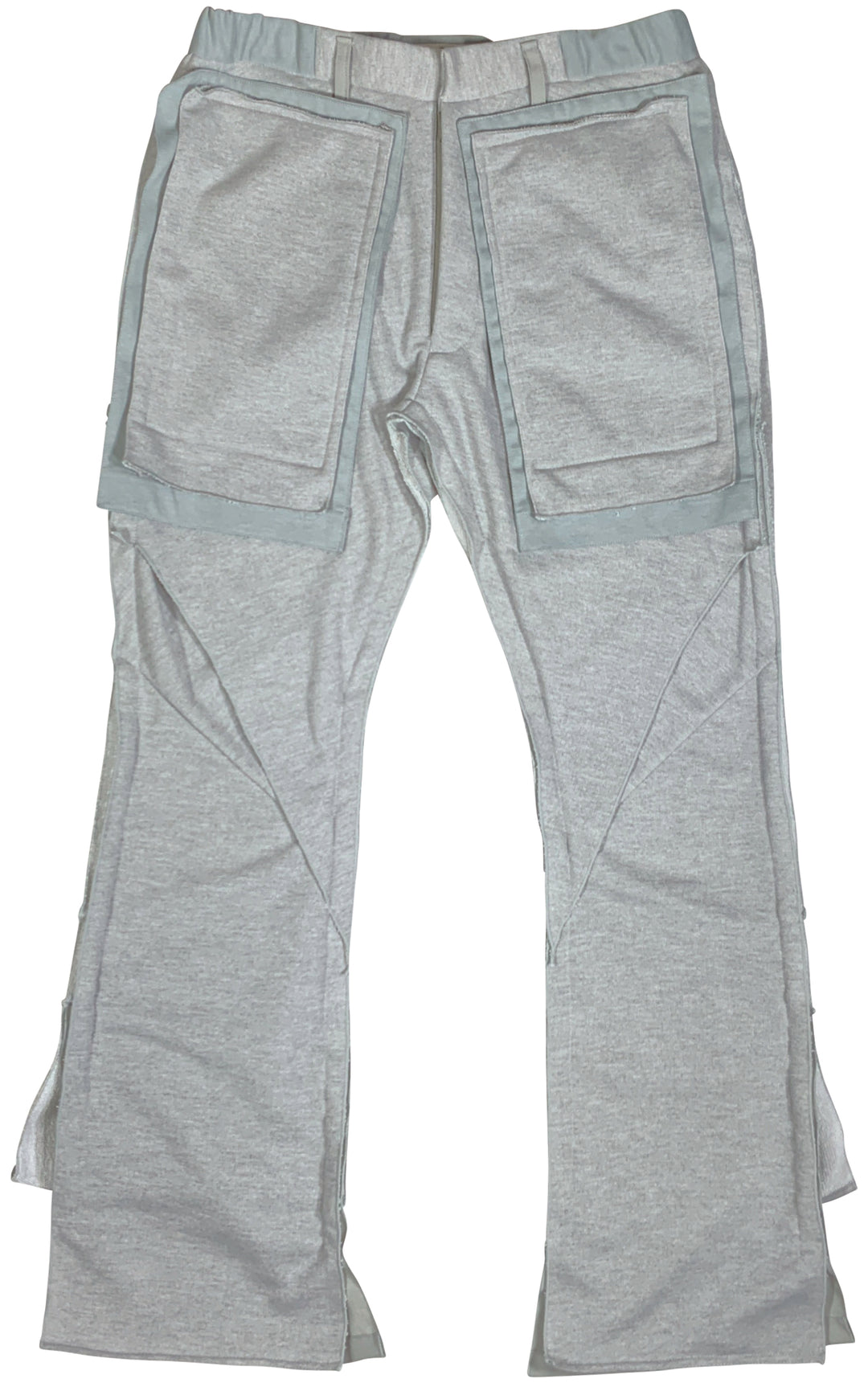 Double slit pants (sweat) - Gray